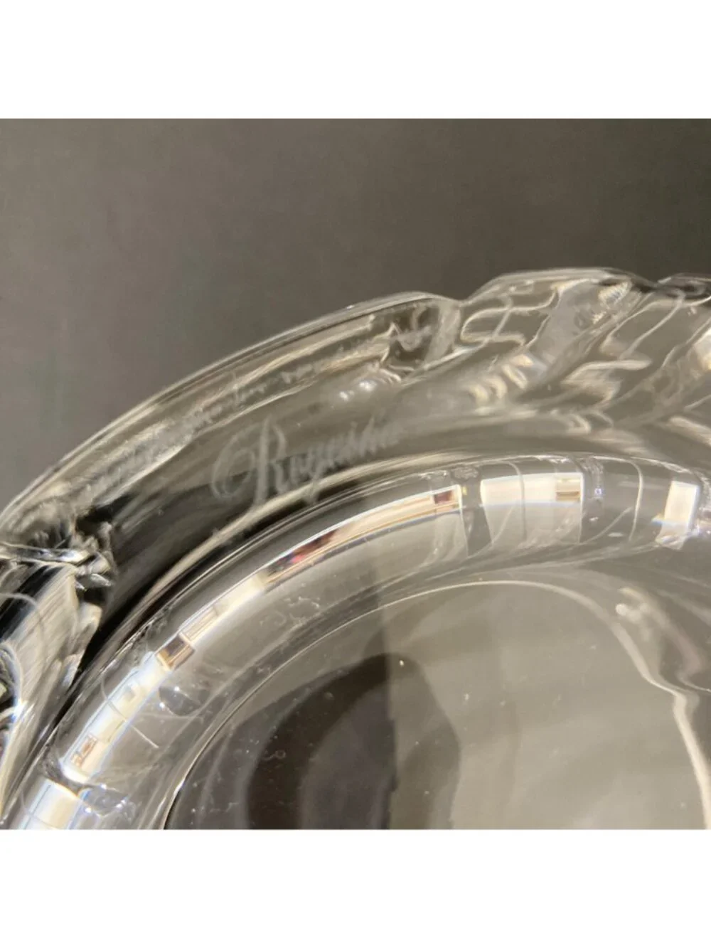 Rogaska Gallia Heavy Cut Crystal Modernist Ice Bucket Maestro Collection